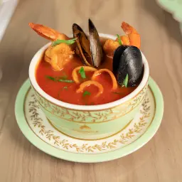 شوربة المأكولات البحرية